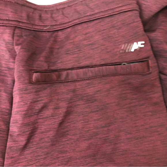 Americans Eagle Men’s Active Flex Jogger   Sweatpants Maroon Size S/P/CH - Picture 6 of 9